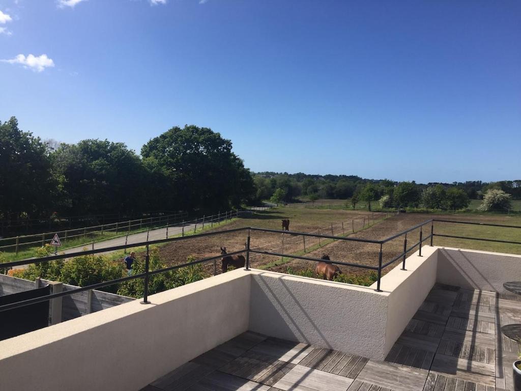 Maison Moderne Avec Piscine Chauffee Dans La Baie Du Mont St Michel 200M2 Yquelon Luaran gambar