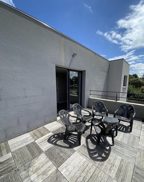 Maison Moderne Avec Piscine Chauffee Dans La Baie Du Mont St Michel 200M2 Yquelon Luaran gambar